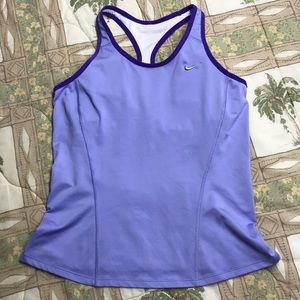Women’s Nike Dri-Fit Running Tank Top Built in Bra